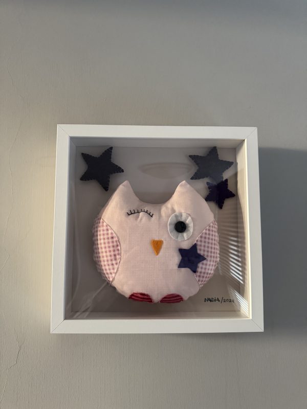 Cute Felt Owl Wall Art - Image 3
