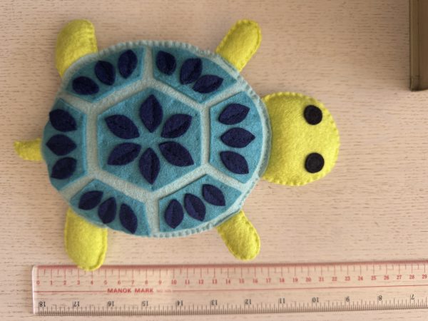 Adorable Felt Sea Turtle Plushie